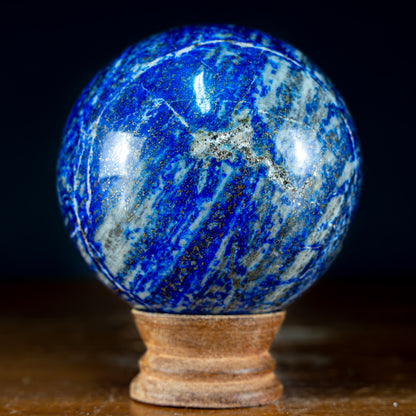 Natürliche Lapislazuli-Kristall-Kugel  - 956,82g - 84mm