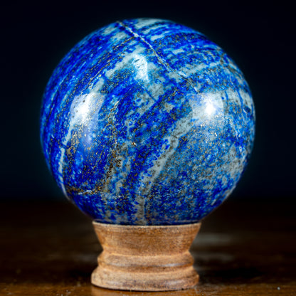 Natürliche Lapislazuli-Kristall-Kugel  - 956,82g - 84mm