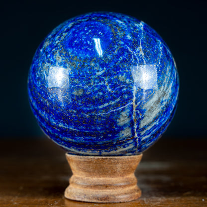 Natürliche Lapislazuli-Kristall-Kugel  - 956,82g - 84mm