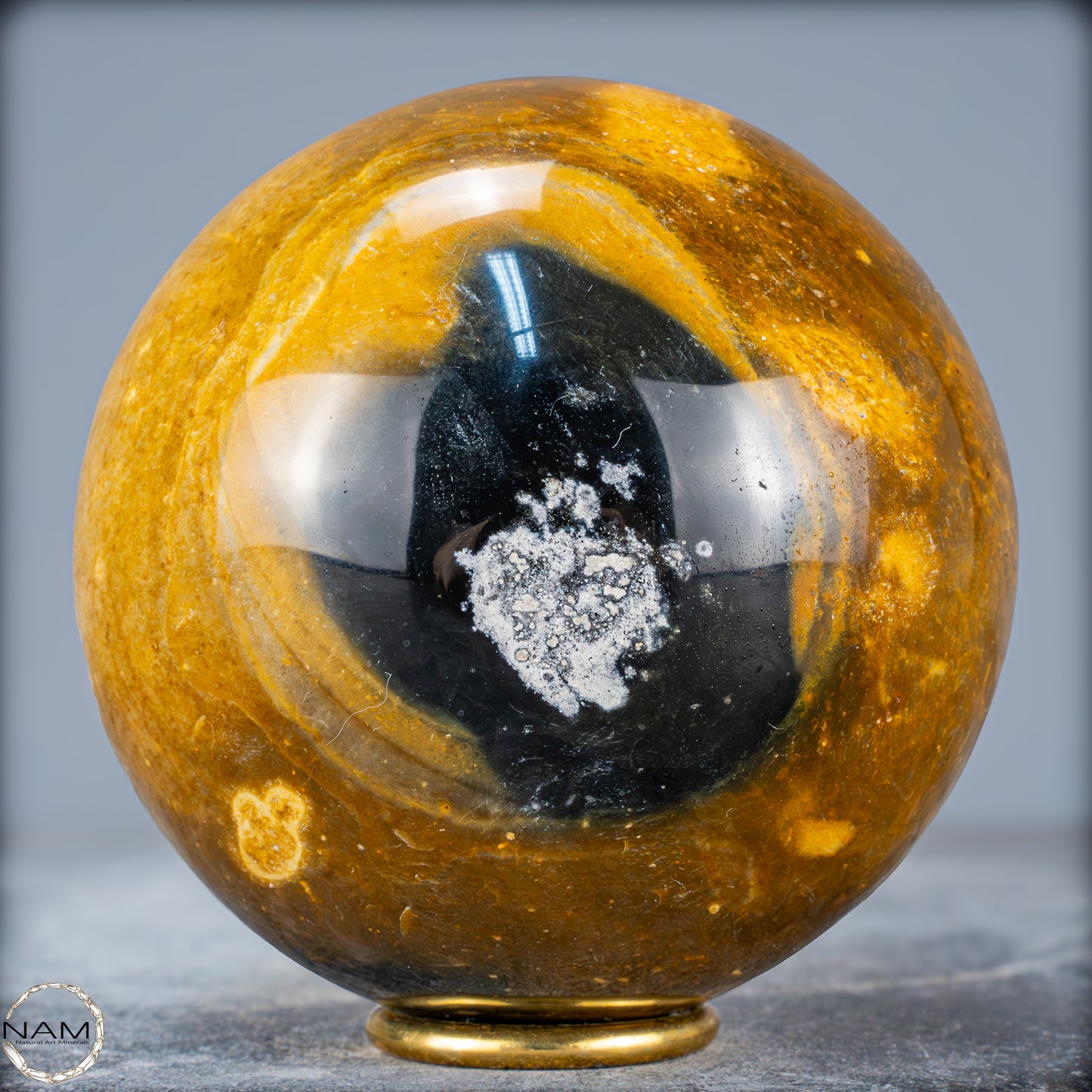 Natürliche Jaspis-Chalcedon Kristallkugel - 1934,71g - 113mm