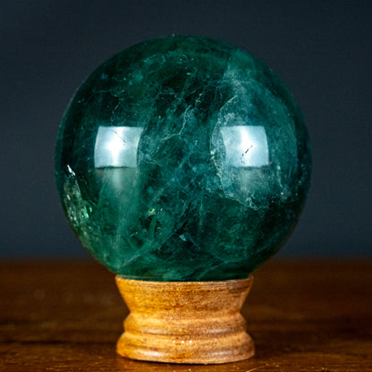 Naturliche Blau-Grüne Fluorit Kugel, China - 850,05g - 80mm