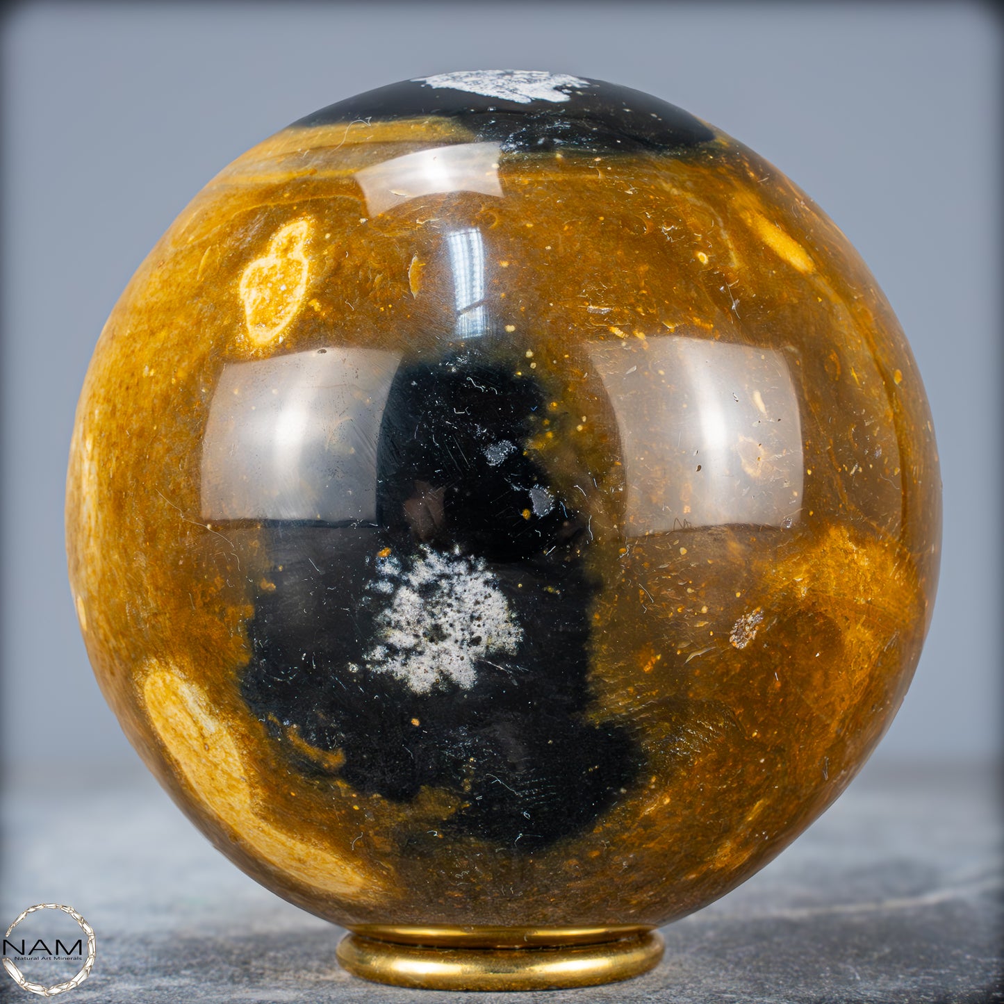 Natürliche Jaspis-Chalcedon Kristallkugel - 1934,71g - 113mm