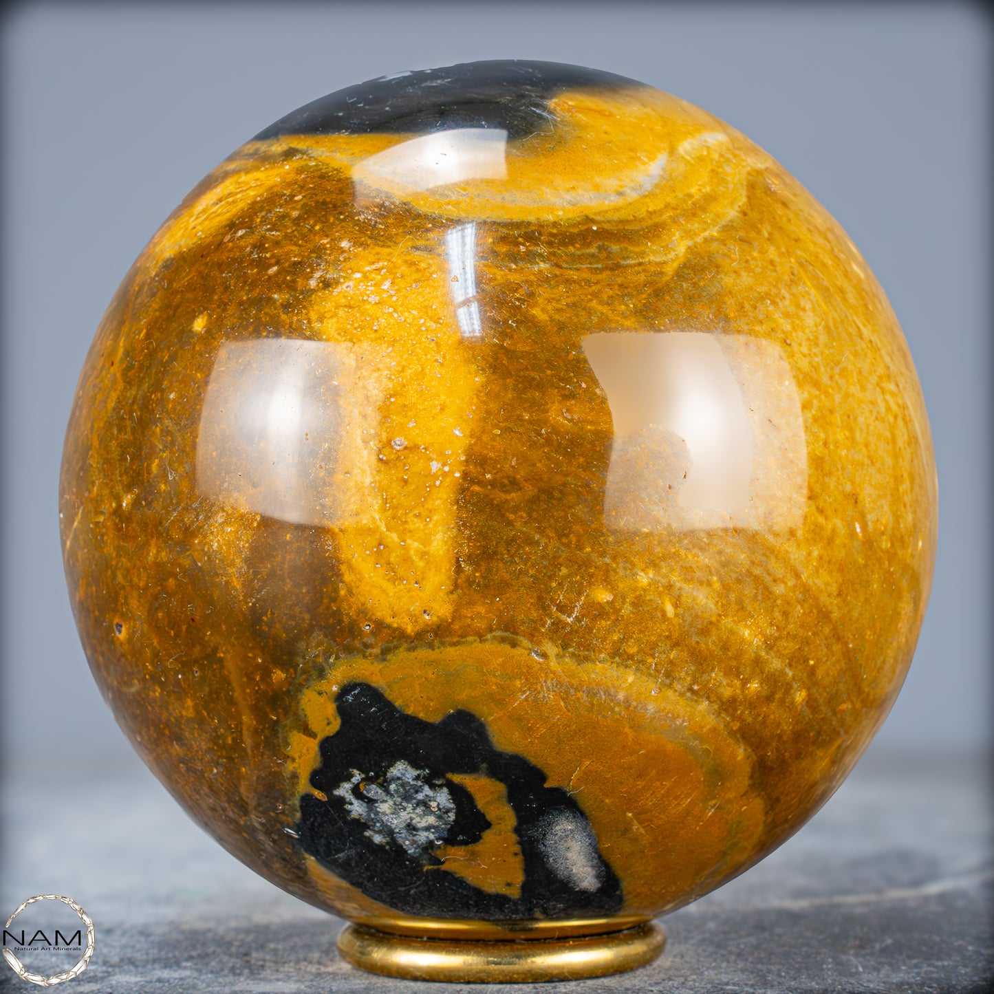 Natürliche Jaspis-Chalcedon Kristallkugel - 1934,71g - 113mm