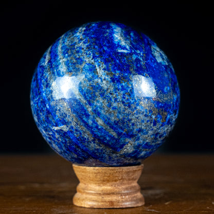 Natürliche Große Königsblaue Lapislazuli-Kugel - 1200,42g - 92mm