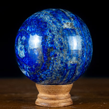 Natürliche Große Königsblaue Lapislazuli-Kugel - 1200,42g - 92mm