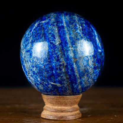 Natürliche Große Königsblaue Lapislazuli-Kugel - 1200,42g - 92mm