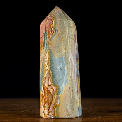 Polychromer Jaspis Obelisk - 893,05g - 180x66x50 mm