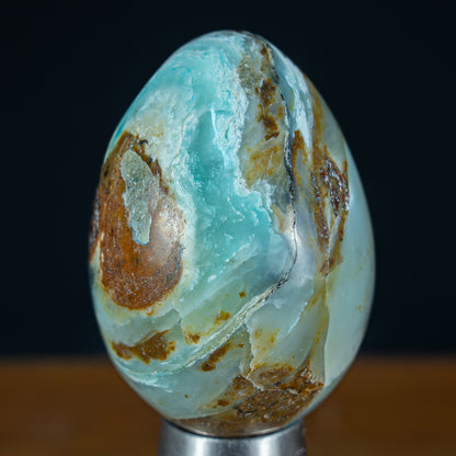 Natürliches Blau-Grünes Opal Ei - 96,77g