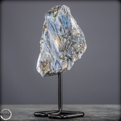 Natürlicher Kyanit-Kristall Cluster auf Ständer aus Brasilien - 558,85g