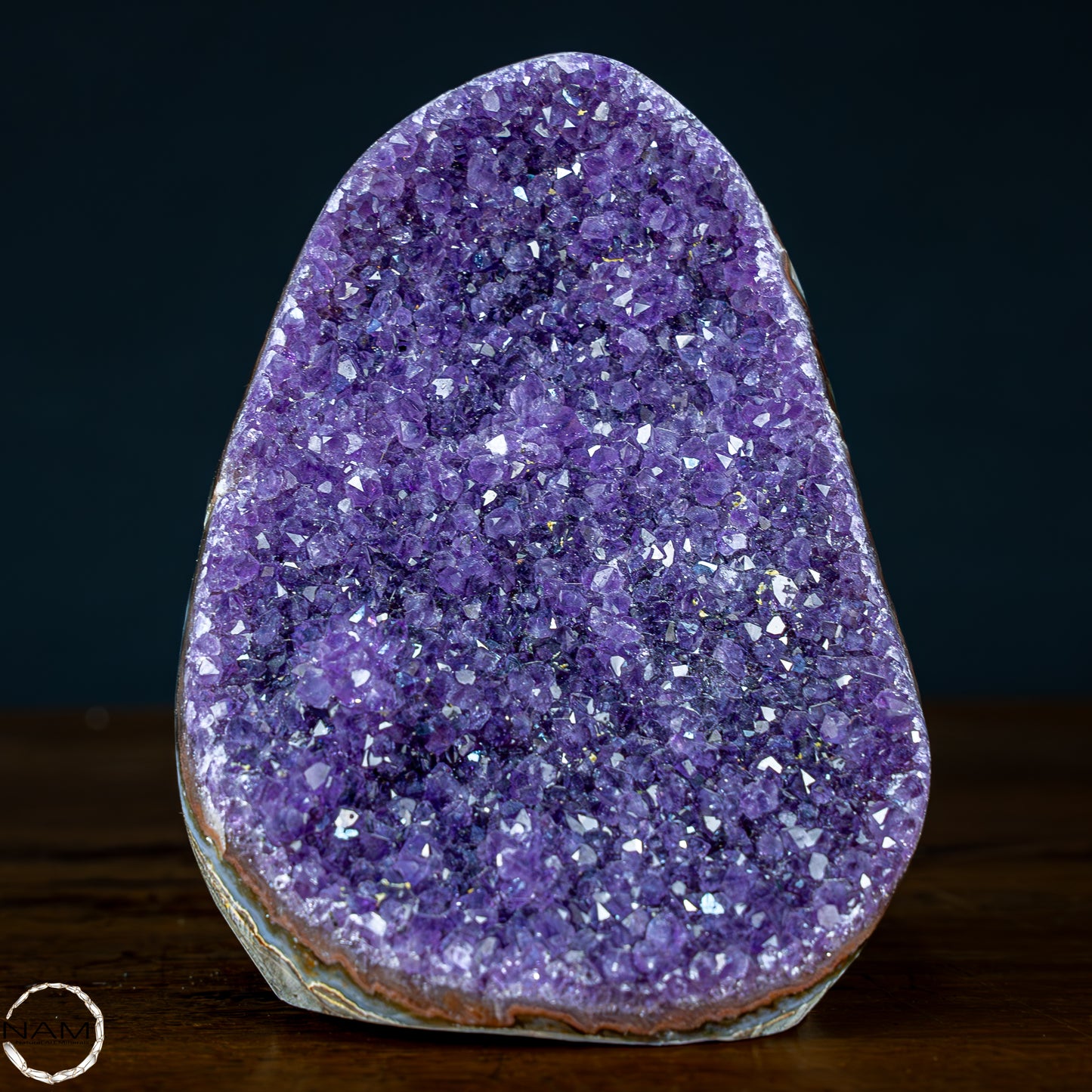 Natürliche Amethyst-Kristall Druse, Spitzenqualität - 1178,35g