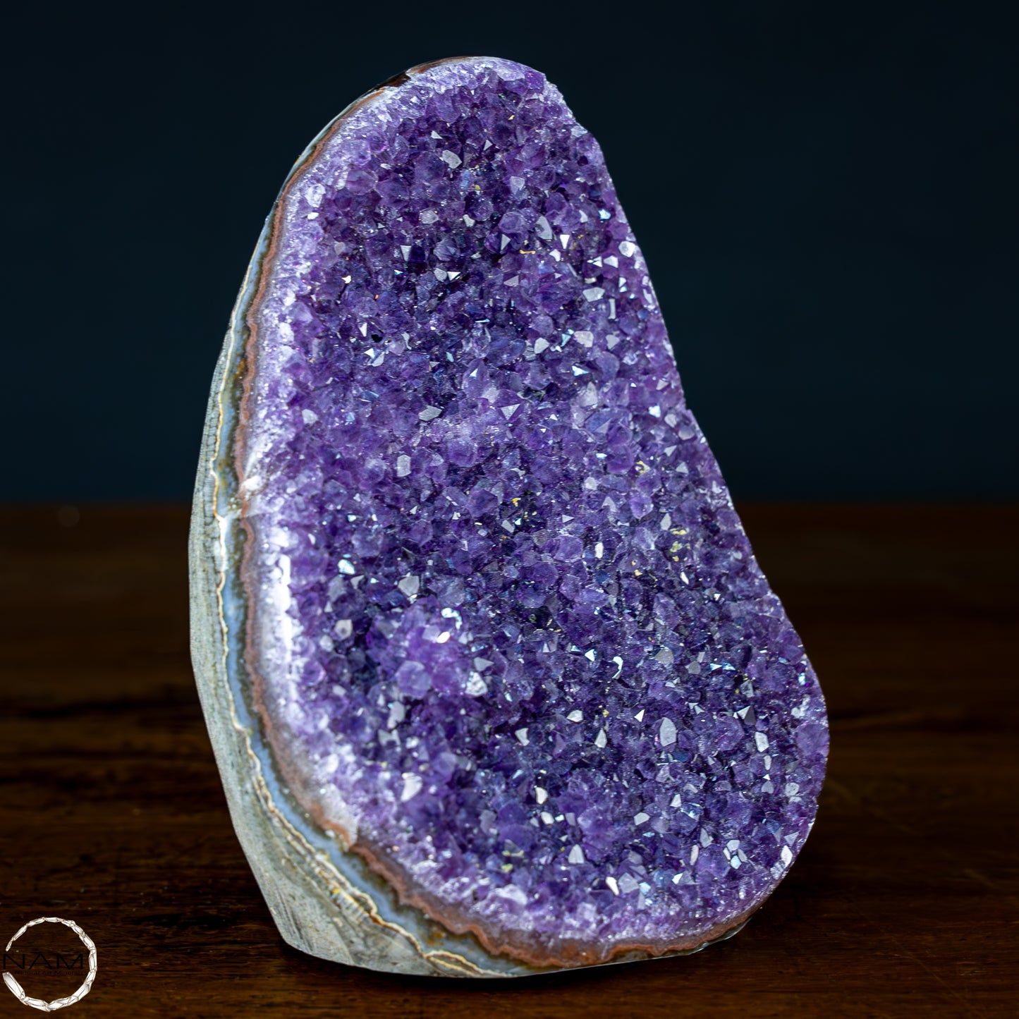 Natürliche Amethyst-Kristall Druse, Spitzenqualität - 1178,35g