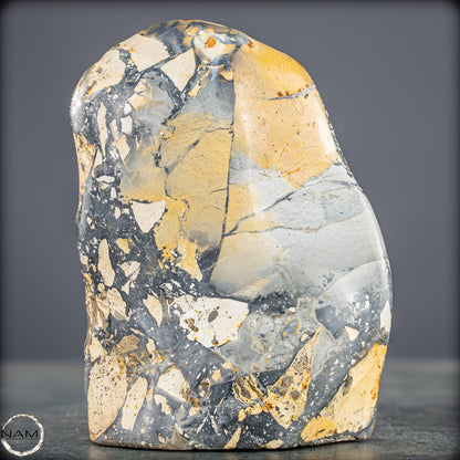 Natürliche Indonesische Picture Jasper-Kristall Freiform – 562,83g