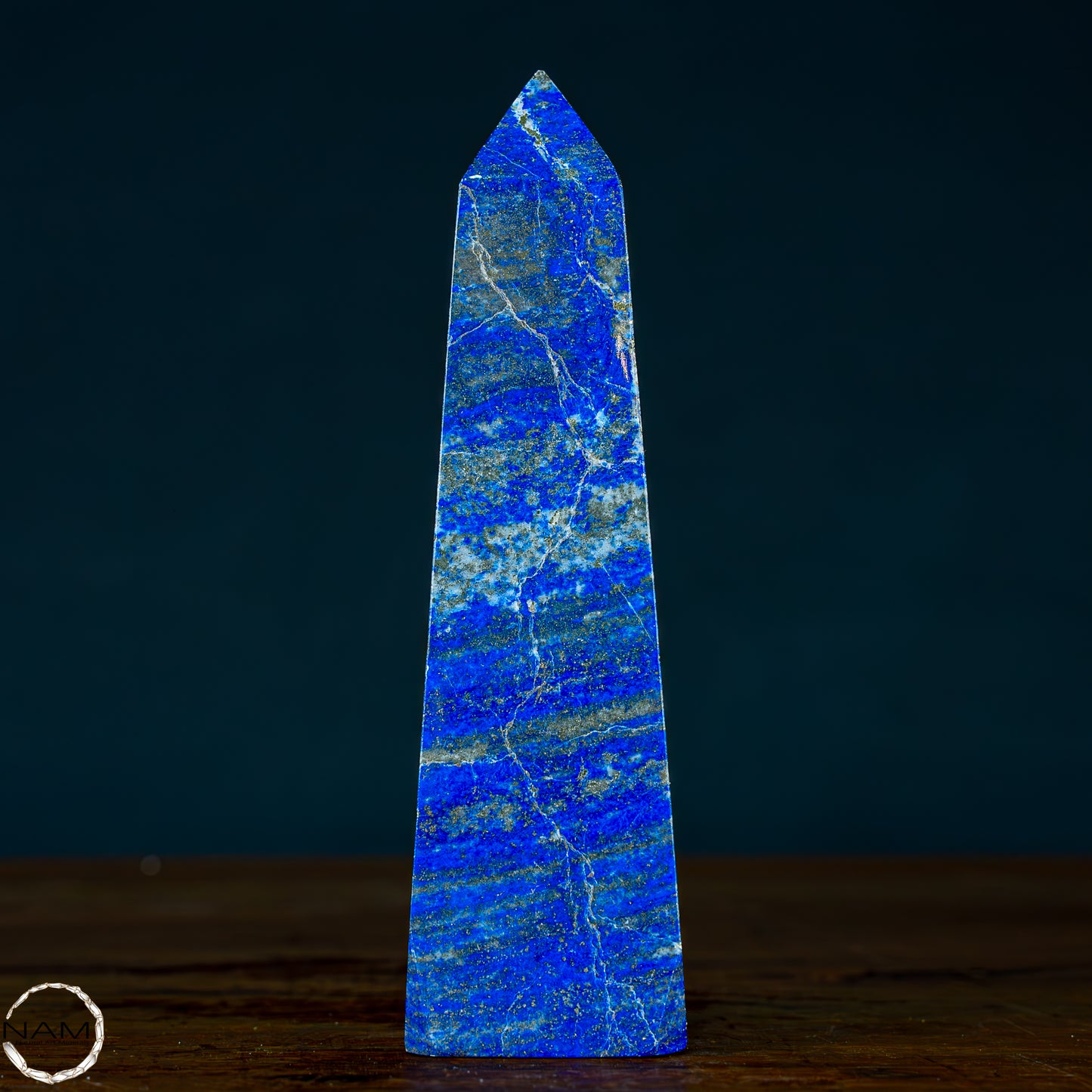 Natürlicher Königsblauer Lapislazuli Kristall-Obelisk, Spitzenqualität - 564,93g