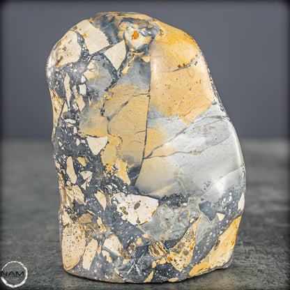 Natürliche Indonesische Picture Jasper-Kristall Freiform – 562,83g