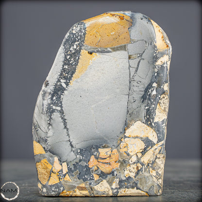 Natürliche Indonesische Picture Jasper-Kristall Freiform – 562,83g