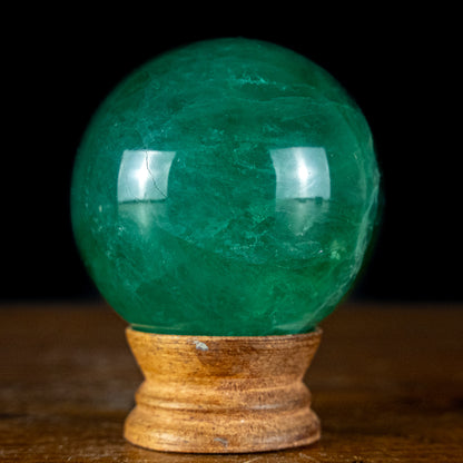 Naturliche Grüne Fluorit Kugel, China - 567,09g - 70mm