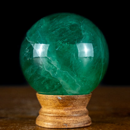 Naturliche Grüne Fluorit Kugel, China - 567,09g - 70mm