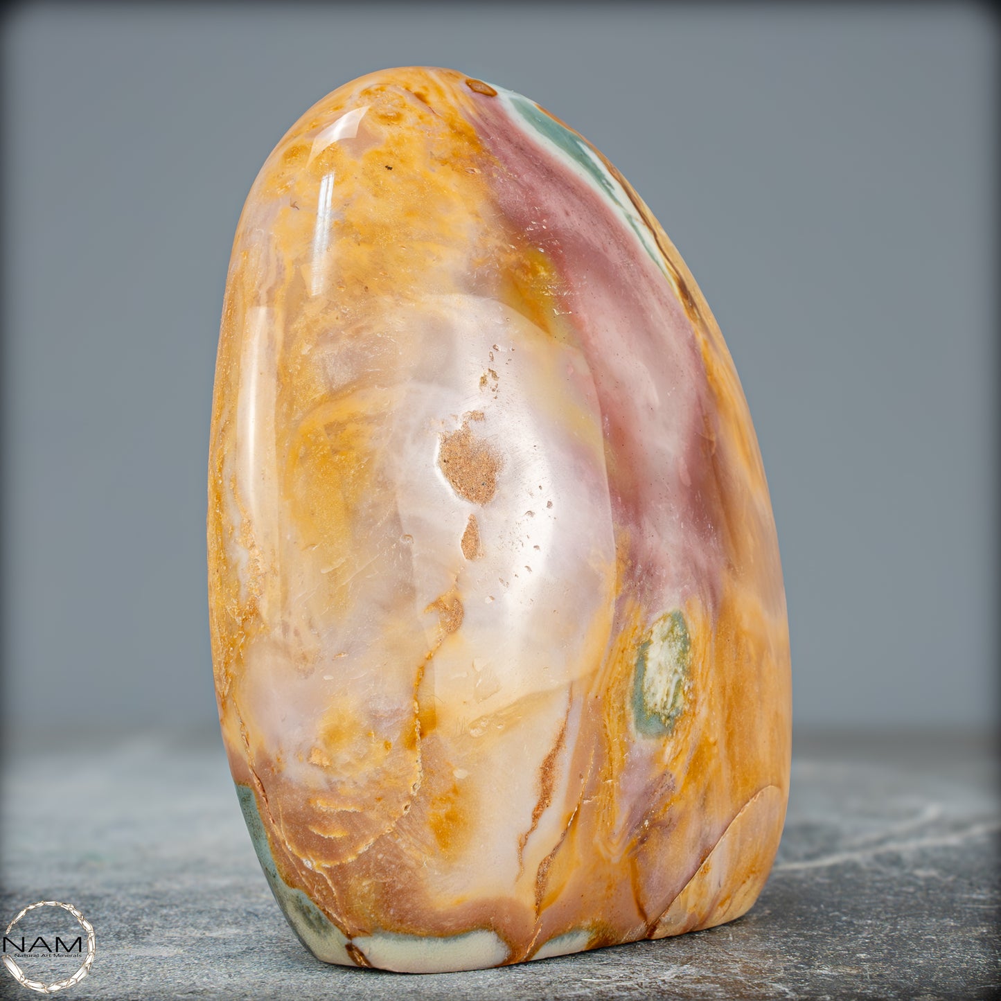 Natürliche Polychrome Jaspis Kristall-Freiform - 755,83g