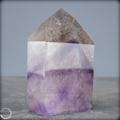 Natürliche, Sehr Seltene Amethyst-Kristall Spitze, Brasilien - 673,35g