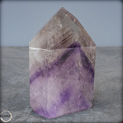 Natürliche, Sehr Seltene Amethyst-Kristall Spitze, Brasilien - 673,35g