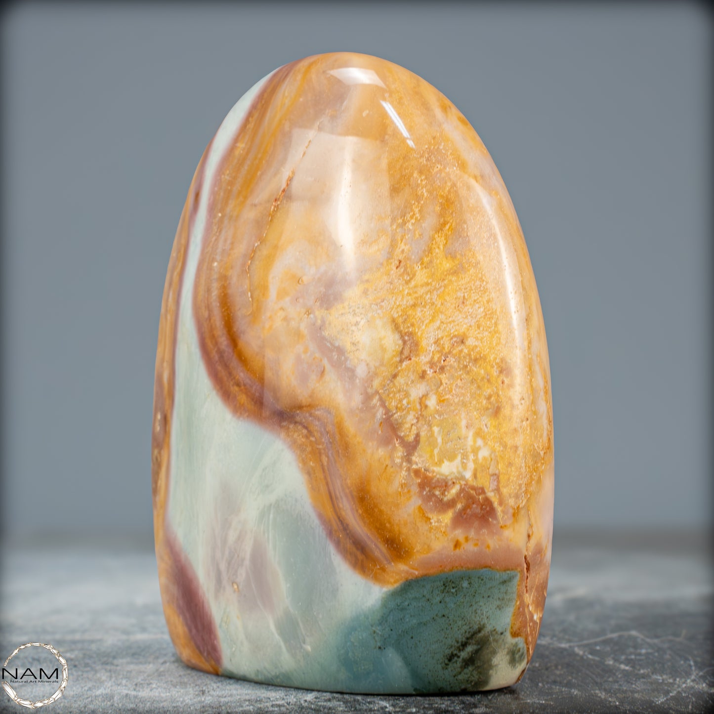 Natürliche Polychrome Jaspis Kristall-Freiform - 755,83g