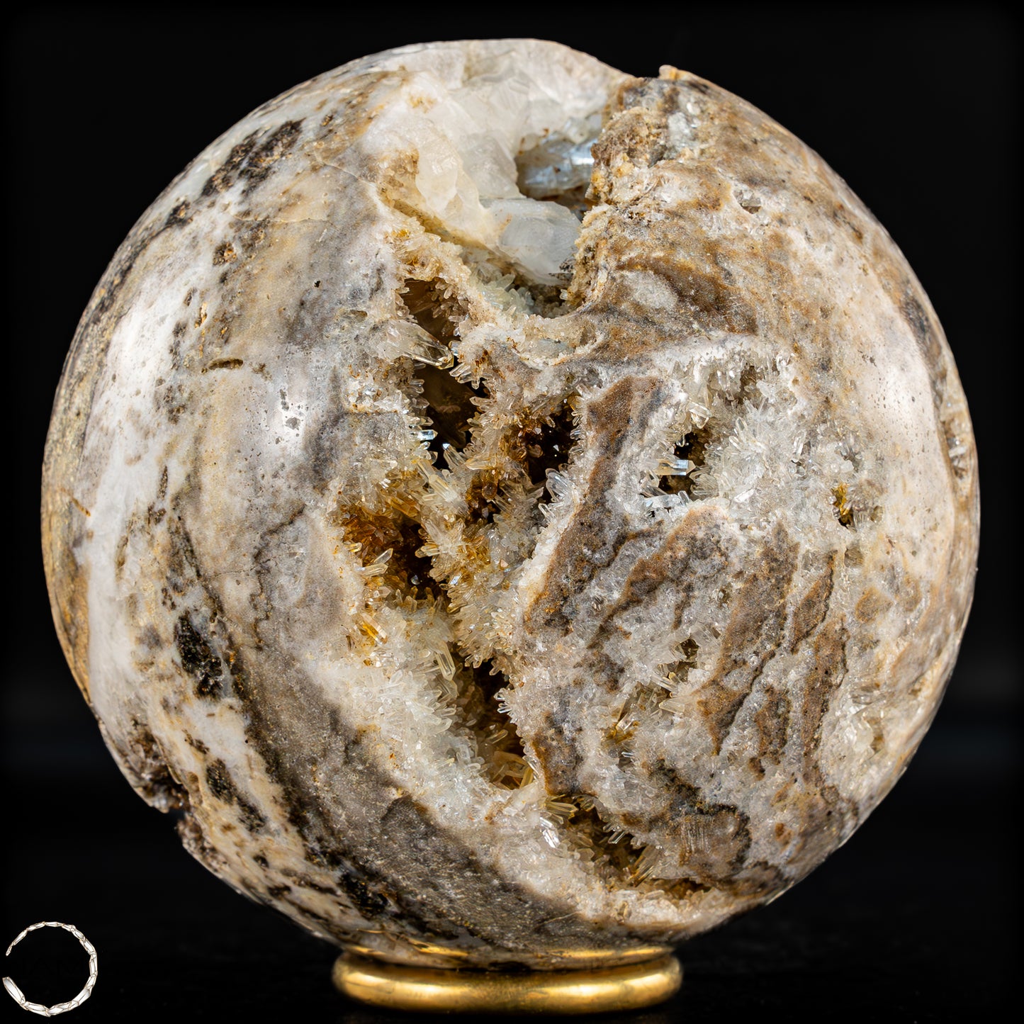 Nadelquarz-Kugel aus Indonesien – 1503,05g