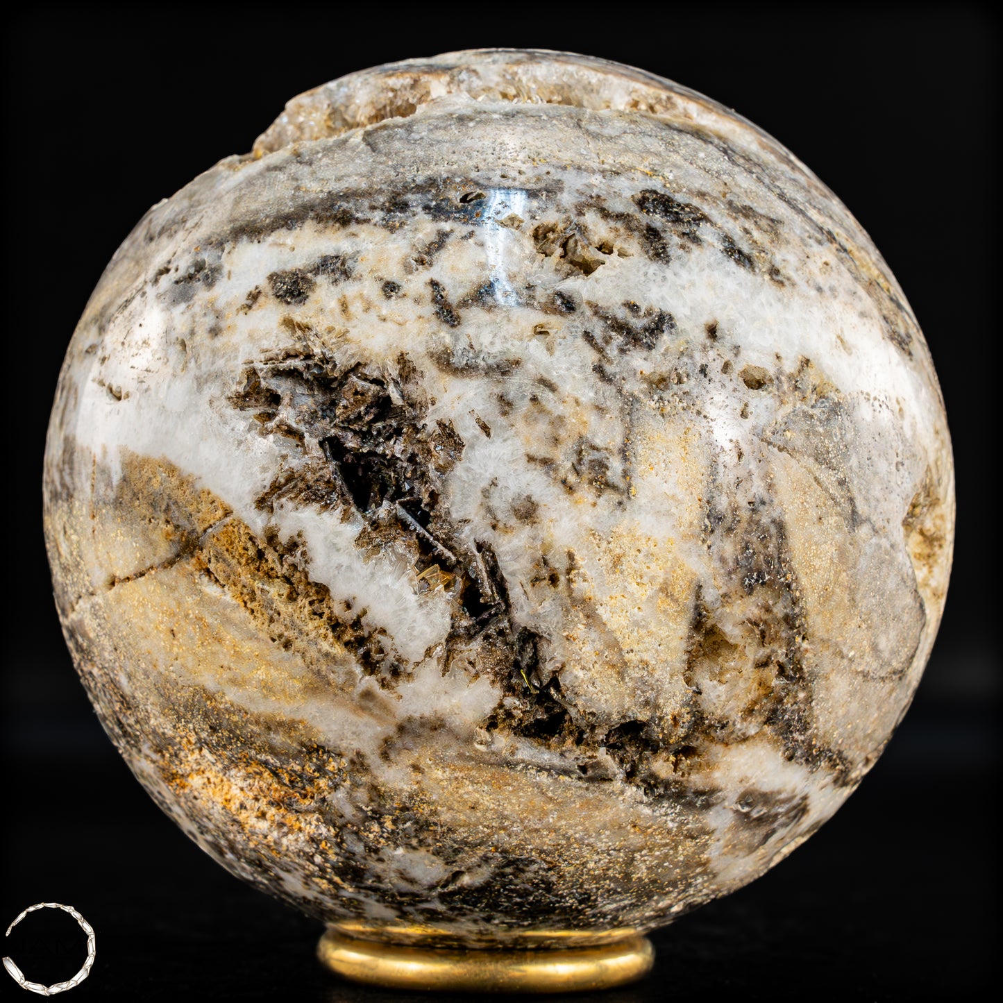 Nadelquarz-Kugel aus Indonesien – 1503,05g