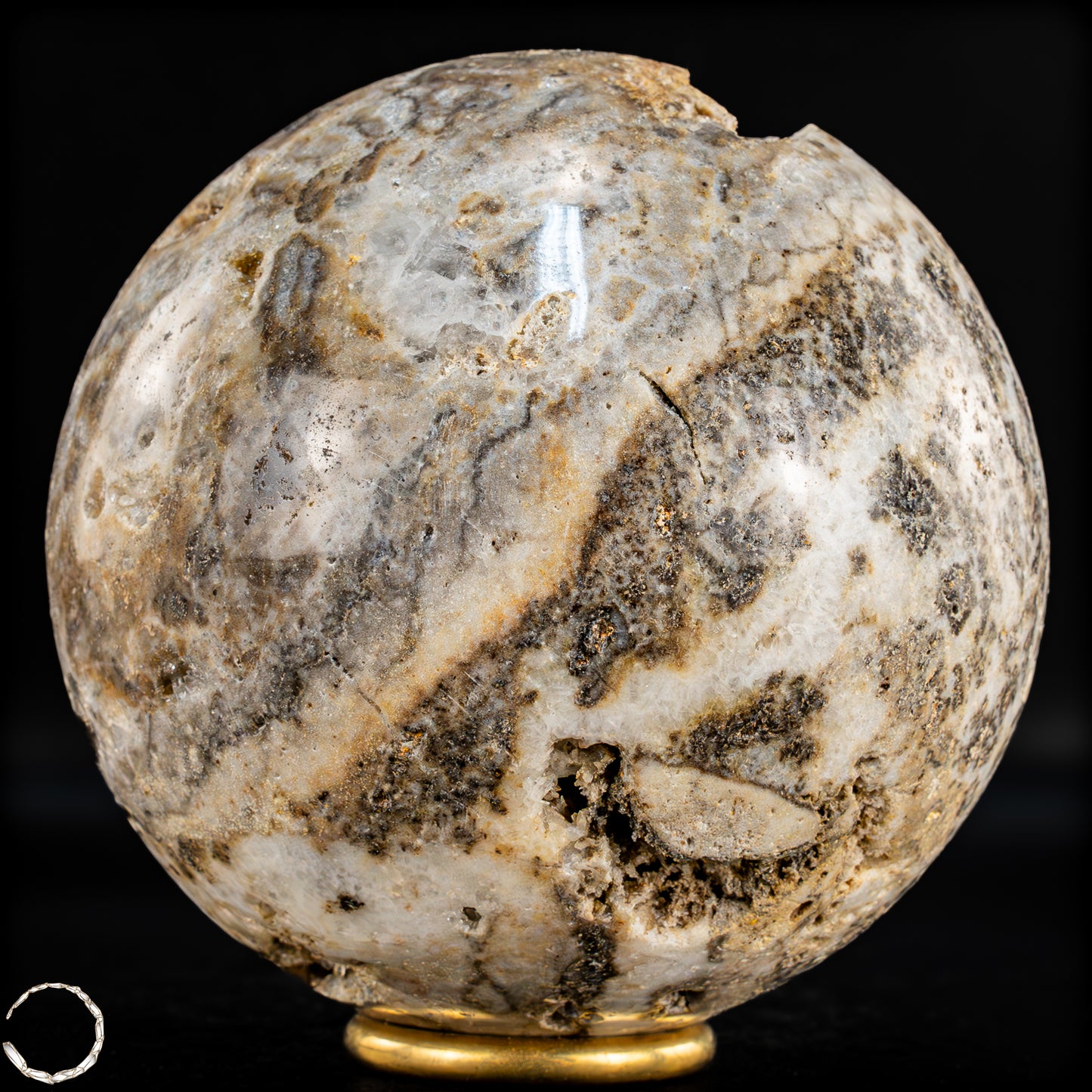 Nadelquarz-Kugel aus Indonesien – 1503,05g