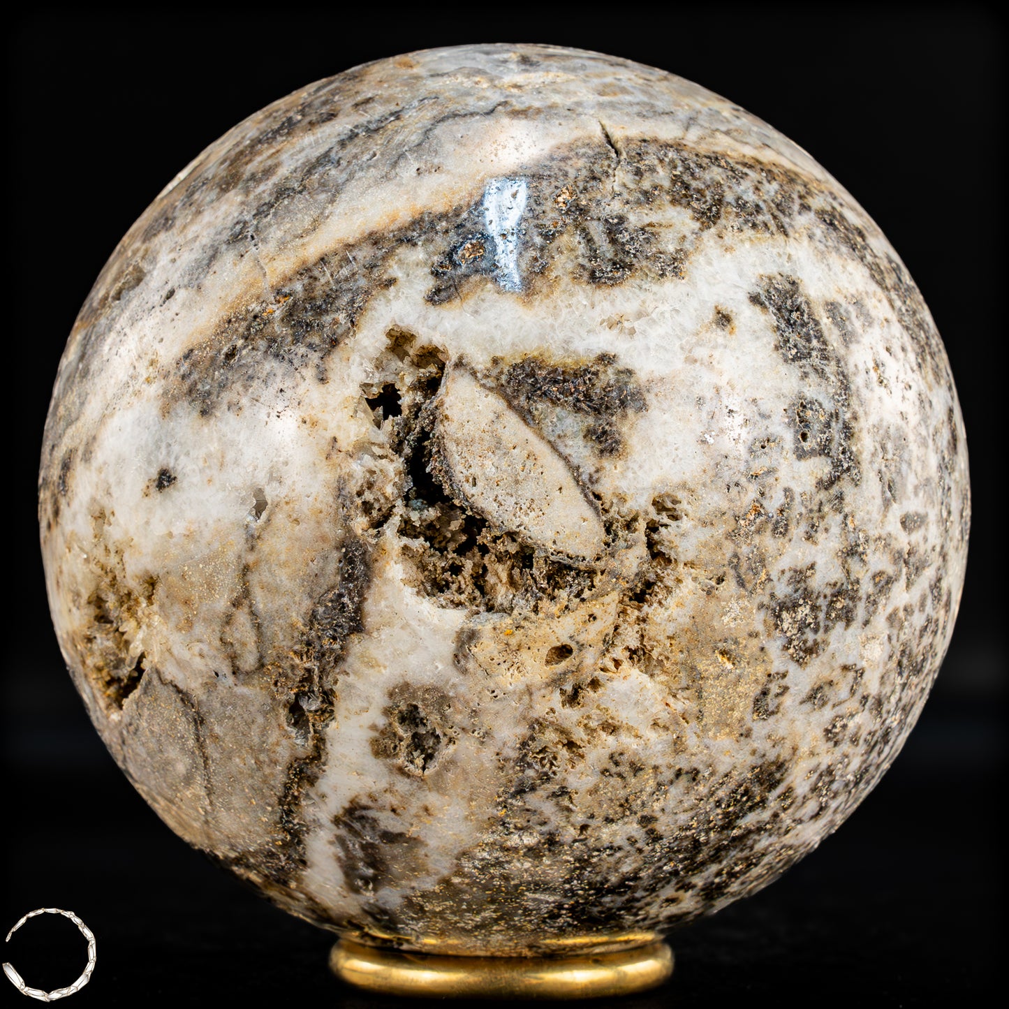 Nadelquarz-Kugel aus Indonesien – 1503,05g