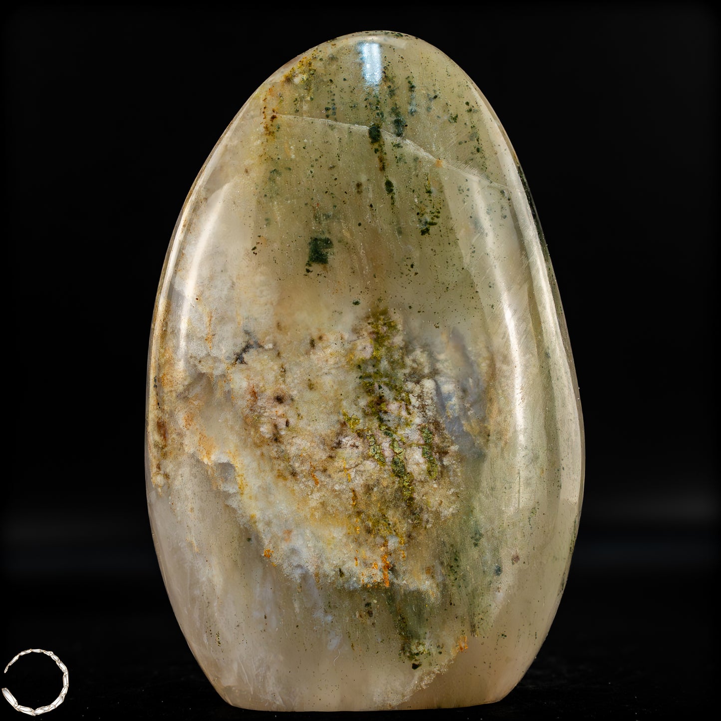 Natürliche Grüne-Quarzkristall Freiform aus Brasilien - 776,81g
