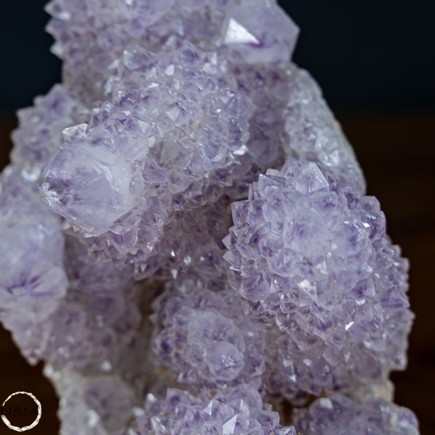 Kaktus-Amethyst Kristallcluster aus Südafrika - 518,53g