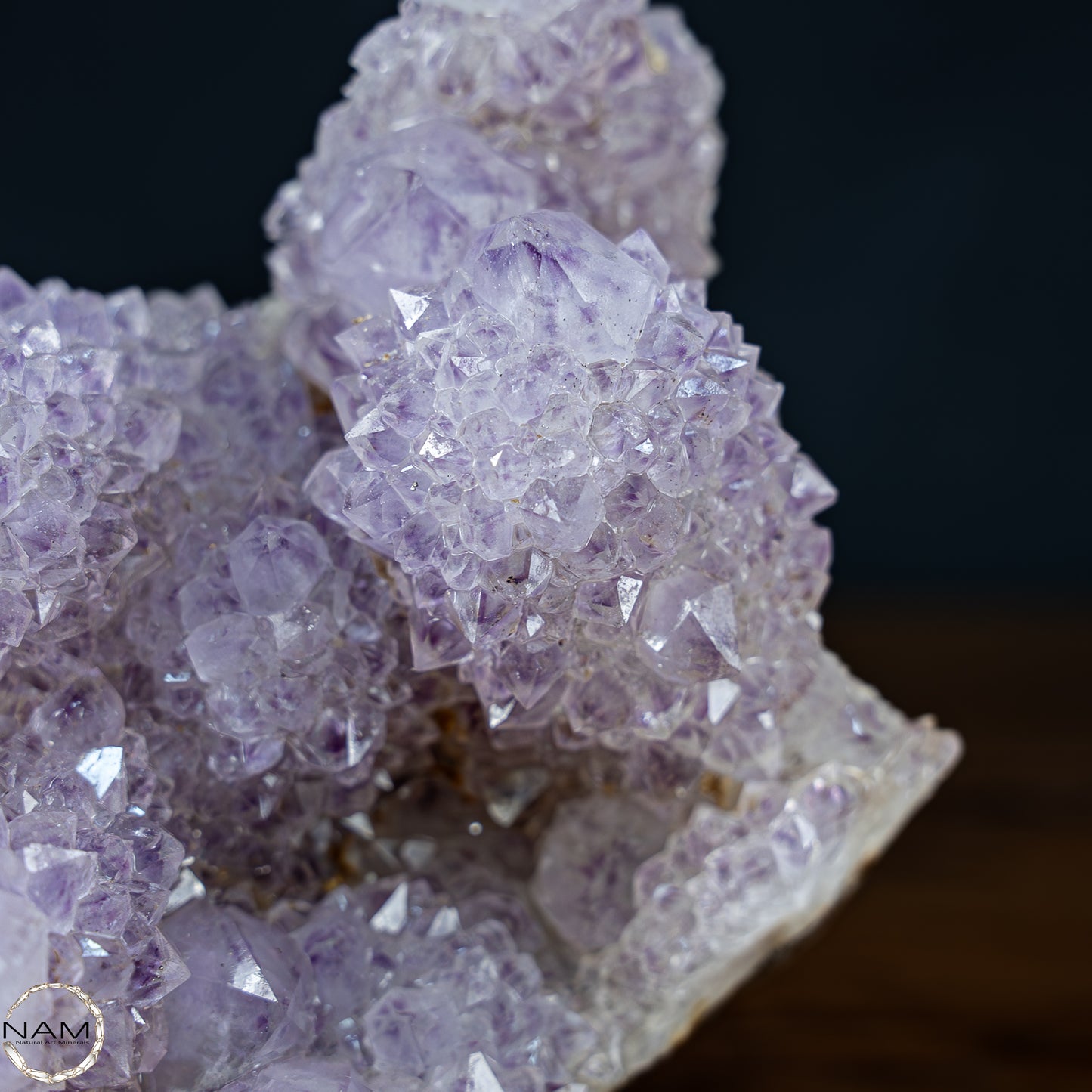 Kaktus-Amethyst Kristallcluster aus Südafrika - 518,53g