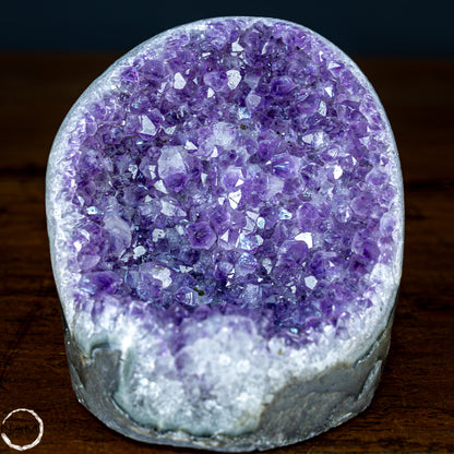 Natürliche Amethyst-Kristall Druse, Spitzenqualität - 740,12g