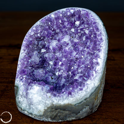 Natürliche Amethyst-Kristall Druse, Spitzenqualität - 740,12g