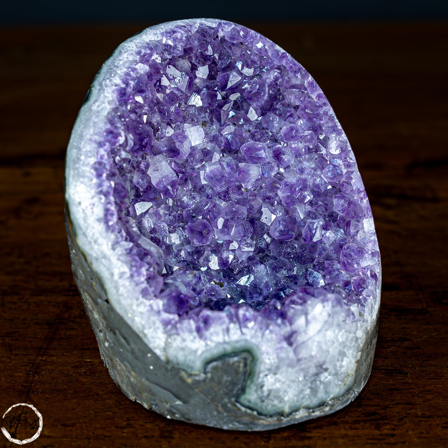 Natürliche Amethyst-Kristall Druse, Spitzenqualität - 740,12g