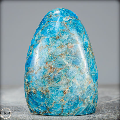 Natürliche Blaue Apatit Kristall-Freiform - 797,63g