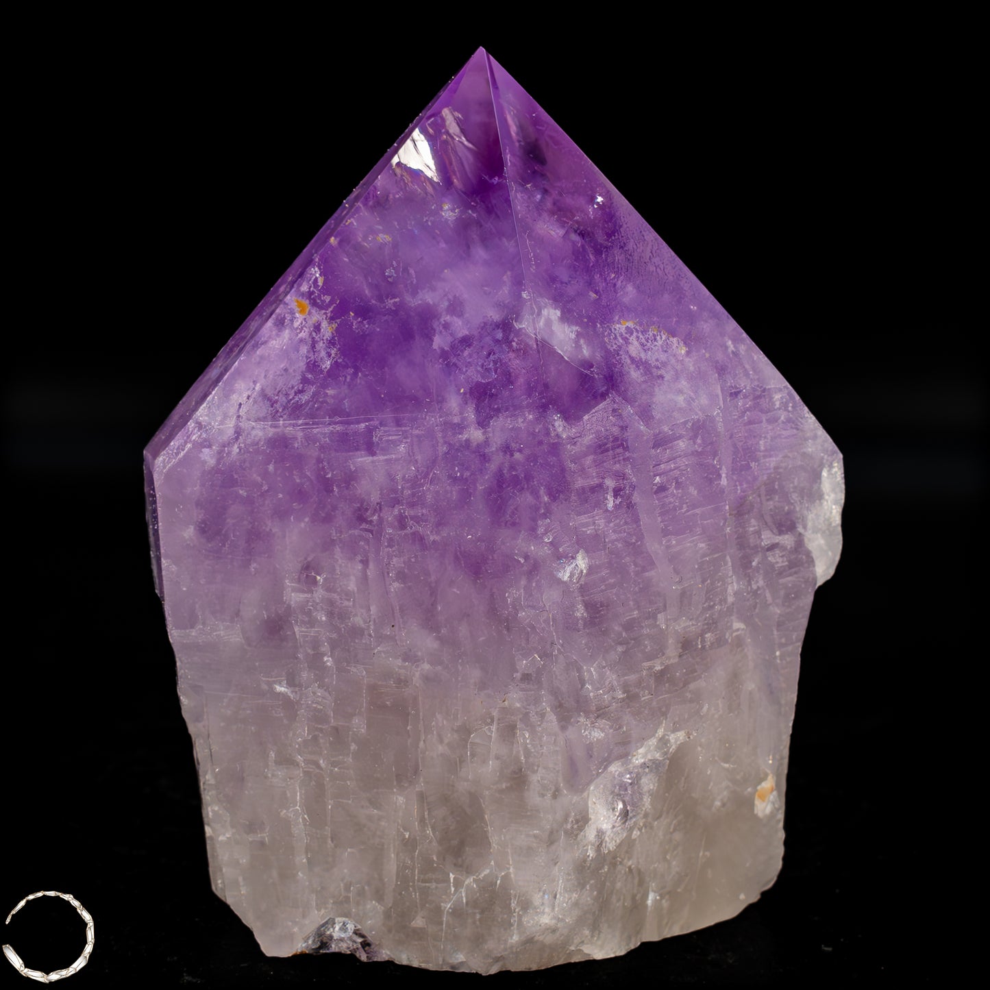 Natürliche, Sehr Seltene Amethyst-Kristall Spitze, Brasilien - 542,39g