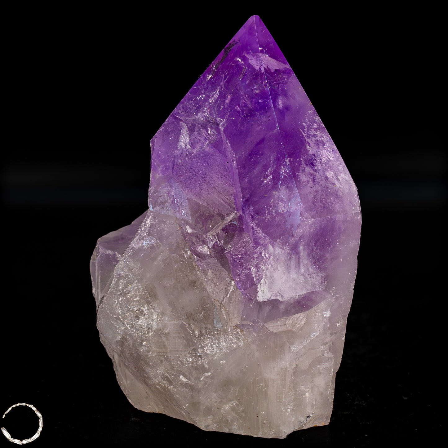 Natürliche, Sehr Seltene Amethyst-Kristall Spitze, Brasilien - 542,39g