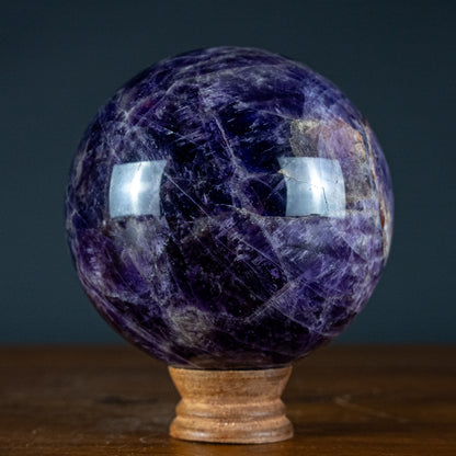 Chevron-Amethyst Kugel aus Bolivien - 2050,15g - 121mm