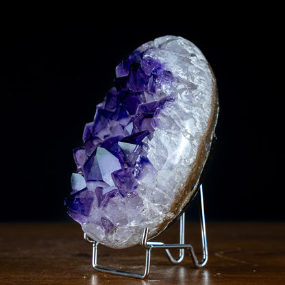 Wunderschönes Amethyst Ei Druse, Spitzenqualität  – 1078,61g