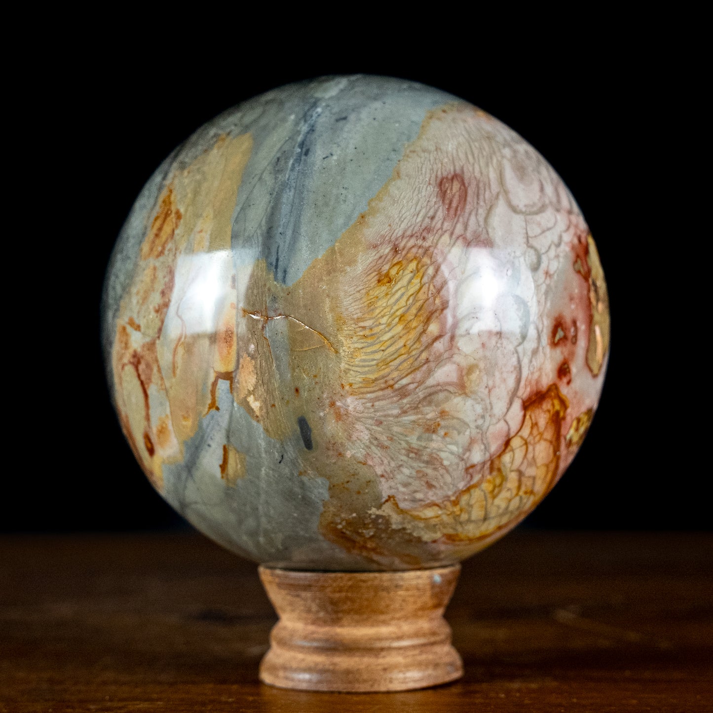 Polychrome Jaspis Kugel - 1756,07g - 114mm