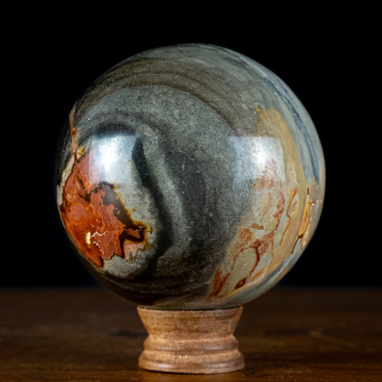 Polychrome Jaspis Kugel - 1756,07g - 114mm