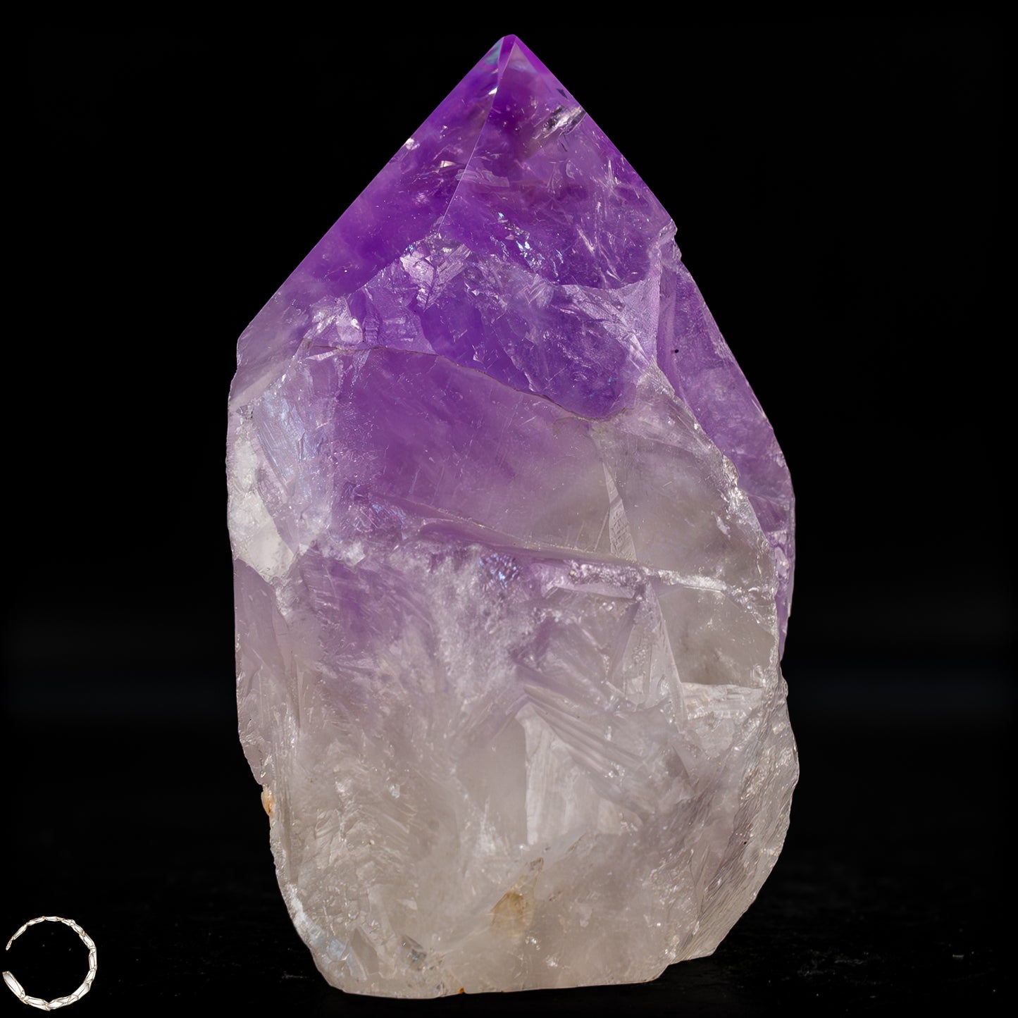 Natürliche, Sehr Seltene Amethyst-Kristall Spitze, Brasilien - 542,39g