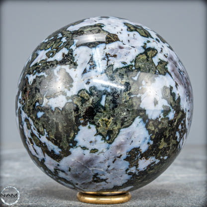 Natürliche Merlinit (Gabbro) Kristallkugel - 1119,38g - 91mm