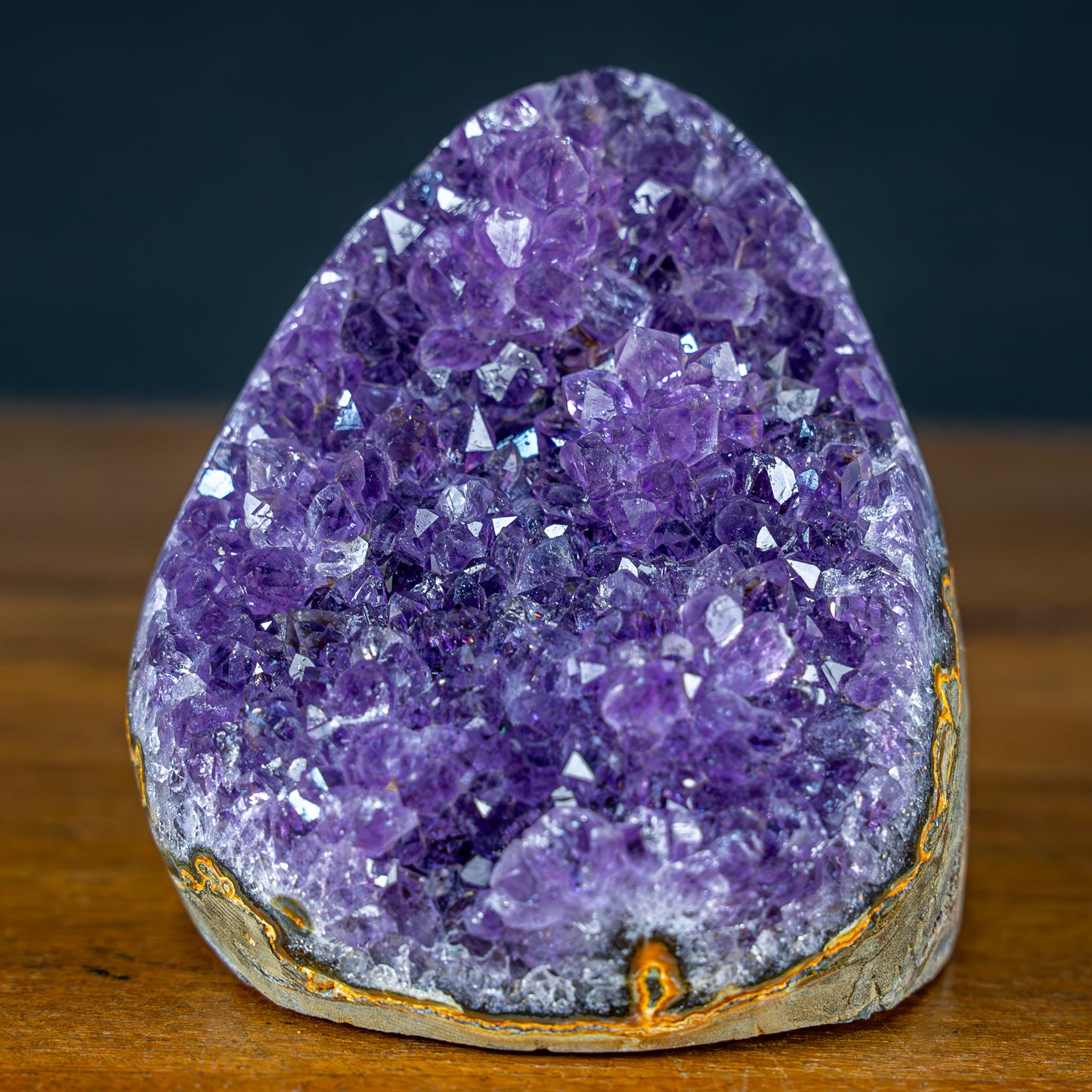 Natürliche Amethyst-Kristall Druse, Spitzenqualität - 629,48g