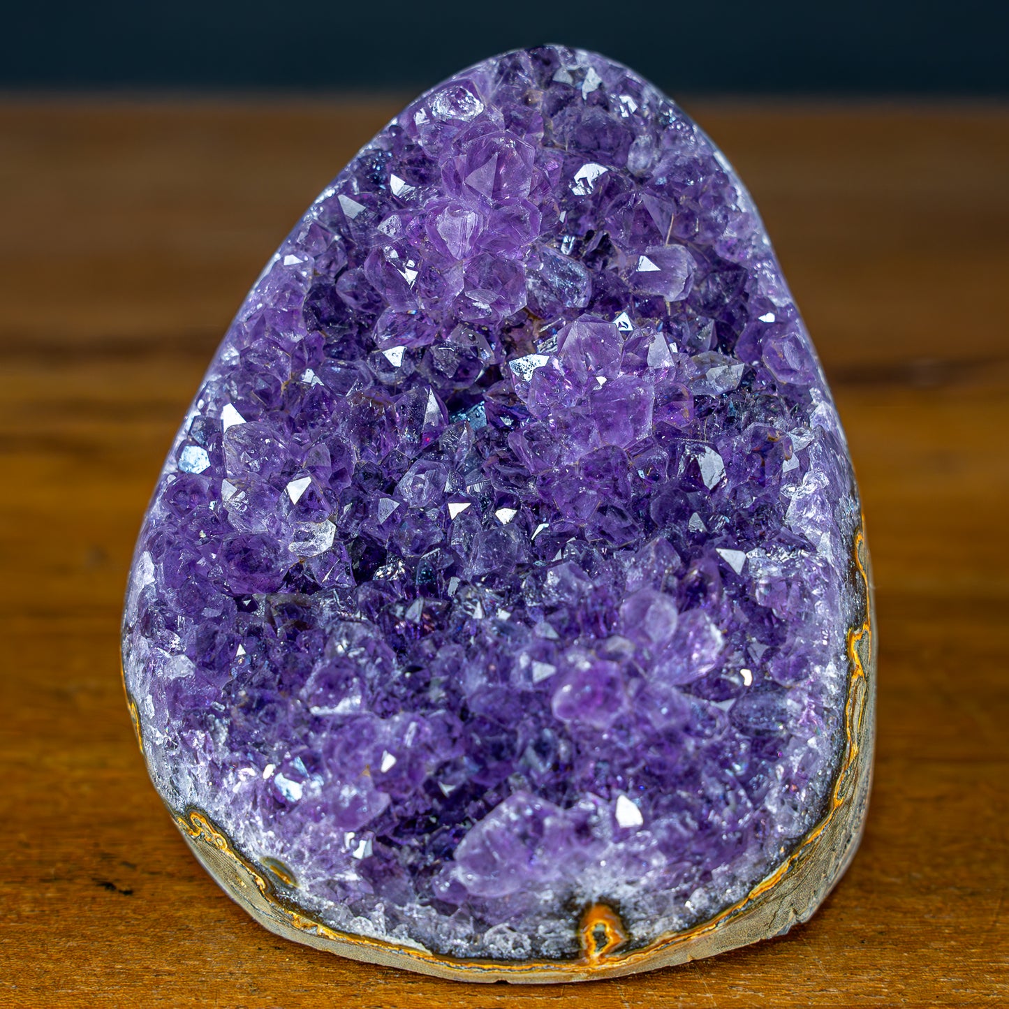 Natürliche Amethyst-Kristall Druse, Spitzenqualität - 629,48g