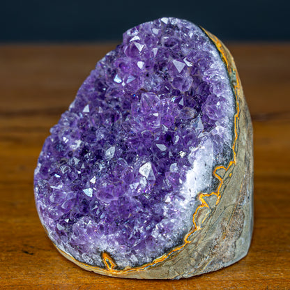 Natürliche Amethyst-Kristall Druse, Spitzenqualität - 629,48g