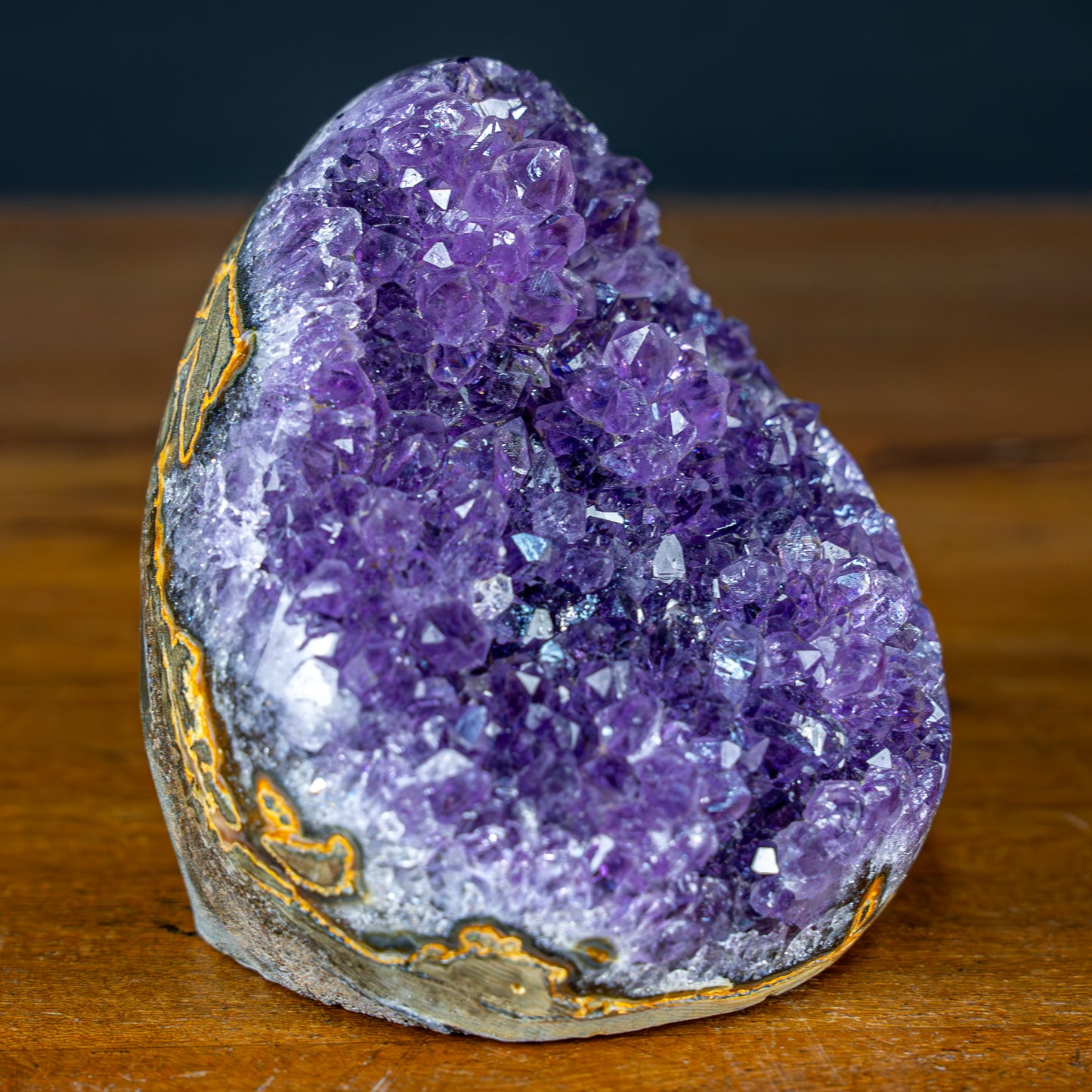 Natürliche Amethyst-Kristall Druse, Spitzenqualität - 629,48g