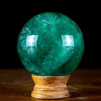 Naturliche Blau-Grüne Fluorit Kugel, China - 736,35g - 75mm