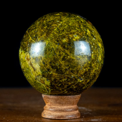 Grüner Opal Kugel - 928,93g - 96mm